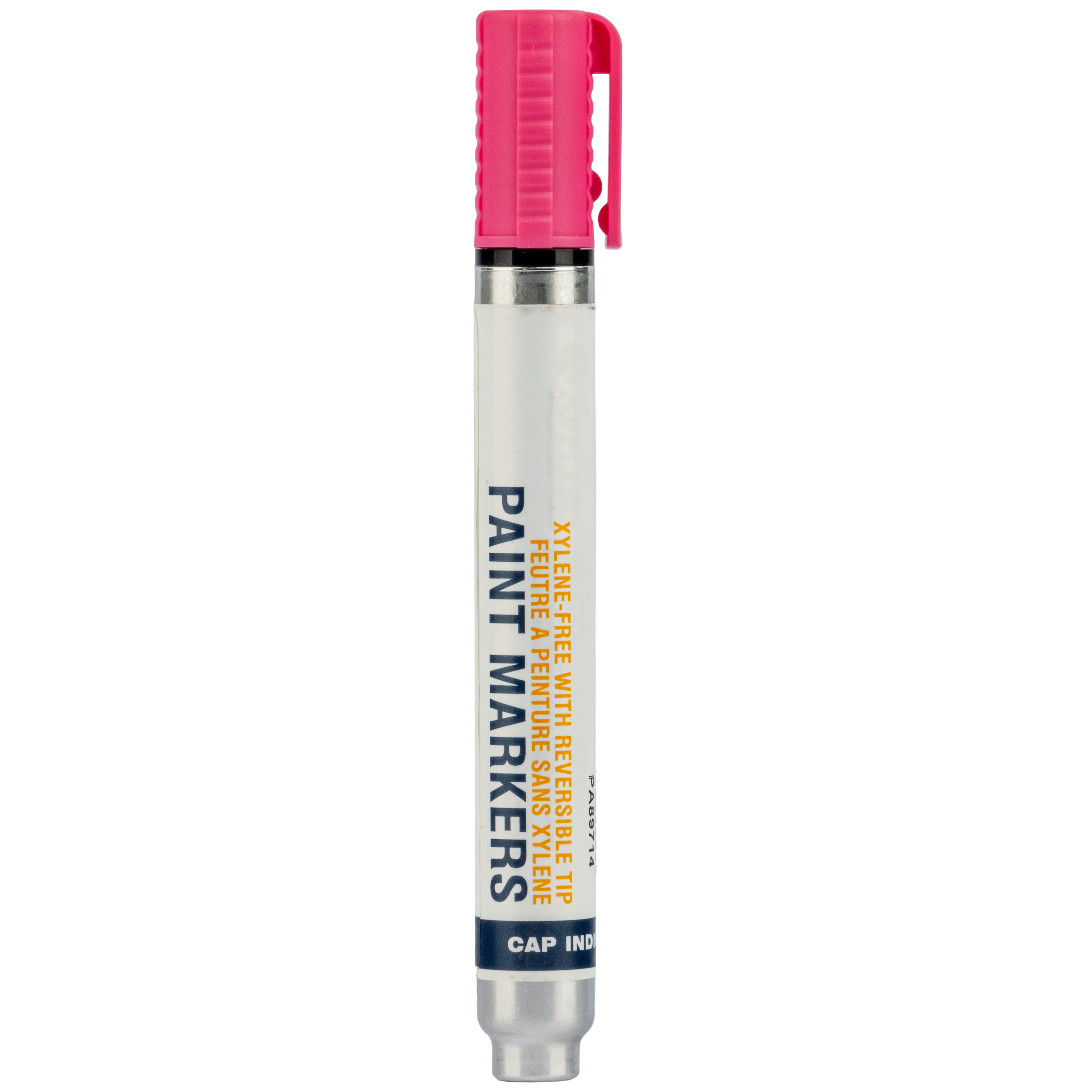 Xylene-Free Industrial Paint Markers with Reversible Tip - Pink - Q1